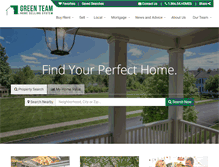 Tablet Screenshot of greenteamhq.com